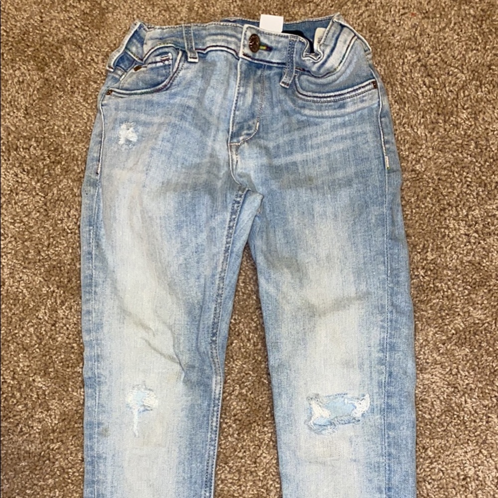 Girls skinny denim